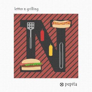 Kit de punta de aguja para parrilla letra N o lona - Imagen 1 de 2