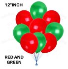 Rouge Vert 30.5cm Métallique / Perle Latex Ballons Baloon Noël Nouvel An Décor