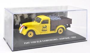 Die Cast " Fiat Elr Pickup Truck - Agipgas - 1954 " Vehicles Ads 1/43