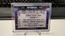 2022 Leaf Metal Pop Century Live In Concert Ticket Relics MAROON 5 LIC-148