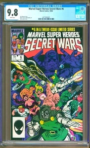 Marvel Super Heroes Secret Wars #6 (1984) CGC 9,8 WP Shooter - Zeck - Beatty - Imagen 1 de 2