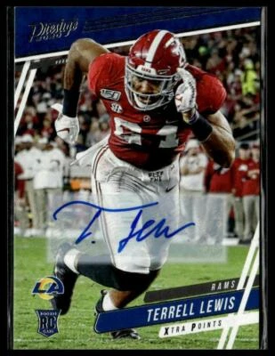 2020 Panini Prestige #291 Terrell Lewis Xtra Points Signatures - Image 1 of 2