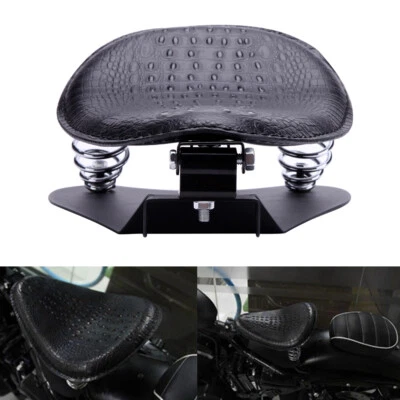 Alligator Solo Seat Spring Bobber With Base Plate For Harley Davidson Iron 883 - Image 1 of 4