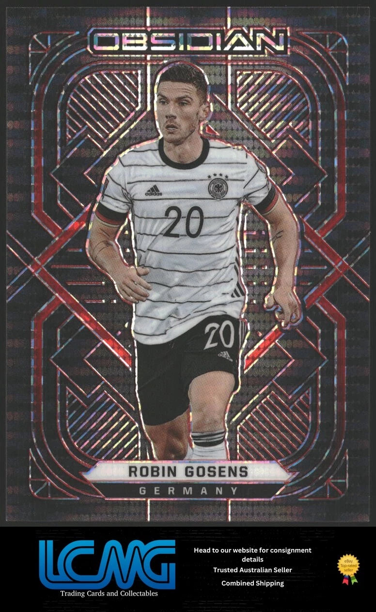 2021-22 Panini Obsidian #71 Robin Gosens Electric Etch Red Pulsar #/26