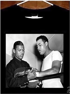 Sugar Ray Robinson w Joe Louis Tee Shirt *READ DESC* - Picture 1 of 1