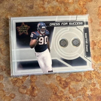 2006 Leaf Rookies & Stars Dress for Success Masks #14 Mario Williams 248/350 - Image 1 of 2