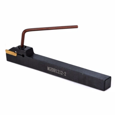 MGEHR1212-2 12mm CNC External Cut-Off Grooving Tool Holder + 10Pcs 2mm inserts - Image 1 of 4