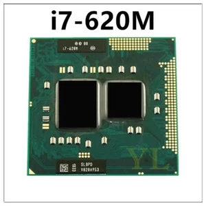 Procesador CPU Core i7-620M i7 620M SLBTQ SLBPD 2,6 GHz doble núcleo cuatro hilos (L) - Imagen 1 de 1