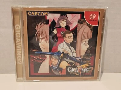 GigaWing 2 (Sega Dreamcast, 2001) Japanese Version US Seller  - Image 1 of 4
