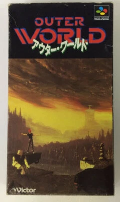 Nintendo Super Famicom SFC Outer World From Japan w/ Box and Manual 7331 SP - Image 1 of 4