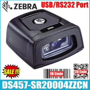 Zebra DS457-SR20004ZZCN 1D 2D Fixed Mount Barcode Scanner With USB / RS232 Cable - Picture 1 of 9