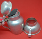 Aluminum Wear Ever Maple Syrup Jug and Funnel Lot of 3 Pcs Vintage