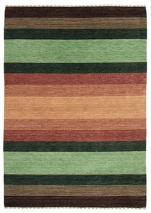 Vintage Hand-Knotted Tribal Carpet 5'6" x 7'8" Traditional Wool Rug - Picture 1 of 9