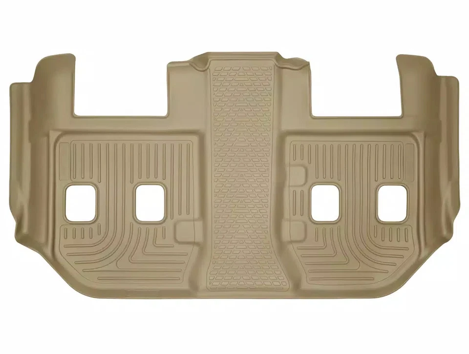 Husky Weatherbeater Mat Fits 15-20 Escld ESV/Sbrbn/Yukn XL w/2nd Bckt 3rd 1p Tan Foto 1 de 4