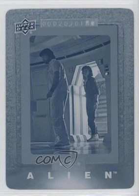 2017 Alien Movie Printing Plate Cyan Modern 1/1 Arthur Dallas Ellen Ripley p1l - Image 1 of 3