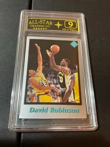 1991 TUFF STUFF JR DAVID ROBINSON-ALL-STAR GRADING CO. 9 NM or HIGHER-SPURS-#35 - Picture 1 of 4