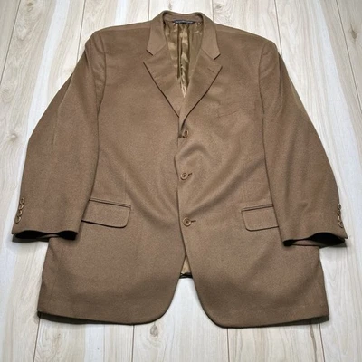 Blazer Jack Victor Prossimo Loro Piana Cachemira Marrón Abrigo Deportivo 50R EE. UU. Foto 1 de 4