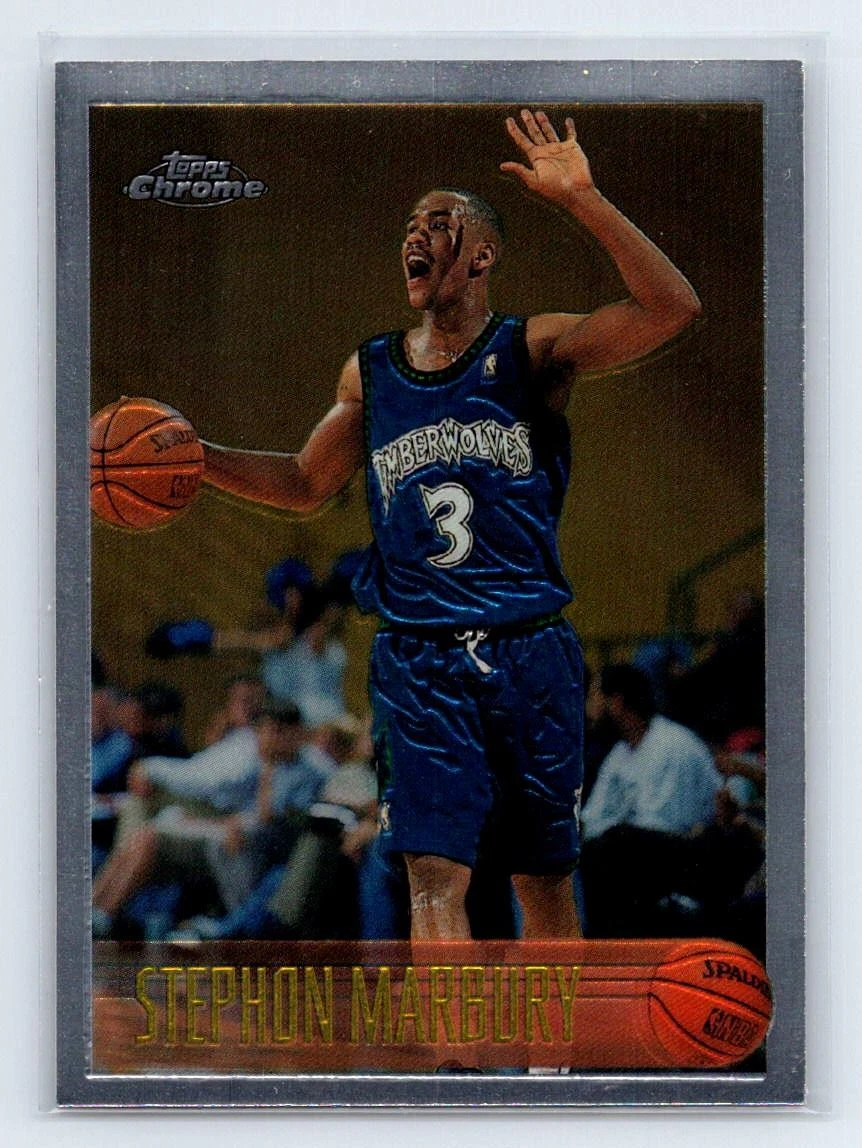 Topp Minnesota Timberwolves Stephon Marbury Basketball Trading