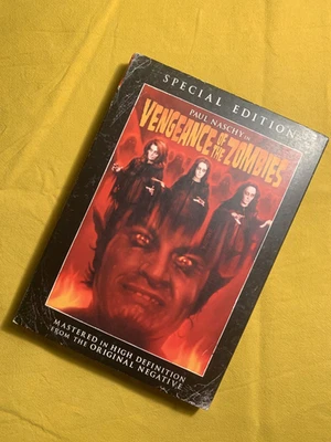 VENGEANCE OF THE ZOMBIES SPECIAL EDITION VICTORY FILMS DVD PAUL NASCHY - Image 1 of 4