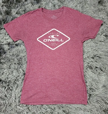 Футболка женская O'Neill маленькая красная серфинг логотип компании США современный крой спортивная футболка - Изображение 1 из 4