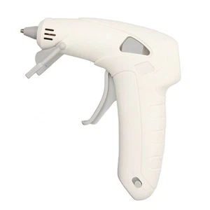 (White)Cordless Hot Glue Gun 10W USB Rechargeable Mini Hot Glue Device Fast - Picture 1 of 12