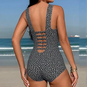 Konservatives Damen Camisole Schwimmen Bikini Strandmode für den Urlaub - Bild 1 von 4