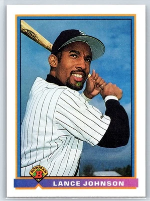1991 Bowman Lance Johnson Chicago White Sox #349 - Image 1 of 2