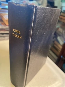 KINH-THANH VIETNAMESE BIBLE Cuuuoc Va Tanuoc HC ABS 1981 Christian Vietnam VTG - Picture 1 of 9