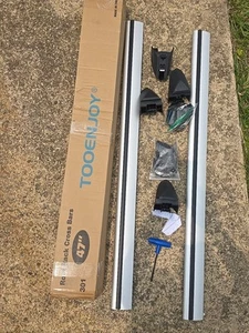 TOOENJOY 47" Pro Roof Rack Cross Bars Rail Luggage Carrier 301 - Bild 1 von 10