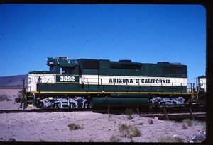 Original Rail Slide - ARZC Arizona & California 3892 Rice CA 3-7-2004 - Picture 1 of 1