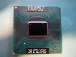 Intel Core 2 Extreme X9000 SLAZ3 dual-core 2.80GHz 800MHz 6MB notebook CPU - Picture 1 of 1