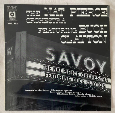 The Nat Pierce Orchestra Featuring Buck Clayton ‎– Jam Session At The Savoy LP - Image 1 of 4