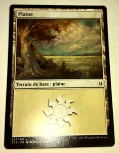 MTG Magic: 25 X Plain N°337 Commander 2016 French Version And Tracking - Picture 1 of 1