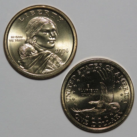2006-P Sacagawea Native American Dollar - Uncirculated Cover