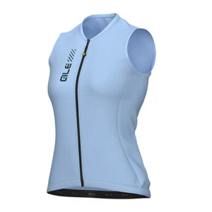 ALE Womens Cycling Jersey - Colour Block Pragma - Sleeveless, Blue L24098461 - Picture 1 of 2