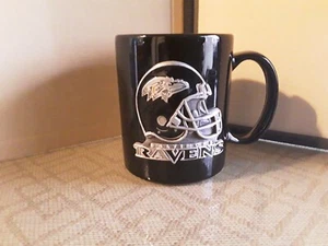 BALTIMORE RAVENS 3D Coffee Mug,  NFL Football Mug, Art Deco NEW UNUSED! 10-31 - Picture 1 of 6