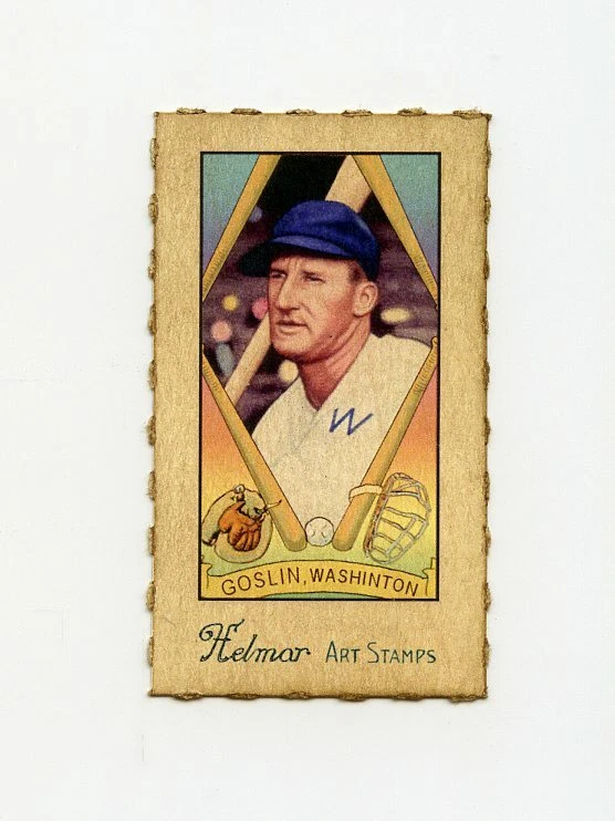 #TN06434 GOOSE GOSLIN Helmar Hall of Fame Baseball Card - Image 1 of 1