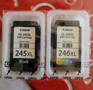 GENUINE Canon PG-245XL & CL-246XL Combo for PIXMA MG3020 MG2924 TS3120  iP2820