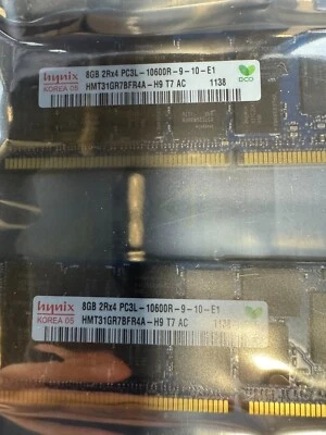 Dell TJ1DY 8GB 1333MHz PC3L-10600R Memory - BRAND NEW - Image 1 of 3