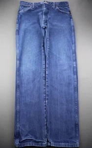 Men's Wrangler 13MWZ Straight Leg Jeans Medium Wash Size 35x34 - Picture 1 of 7