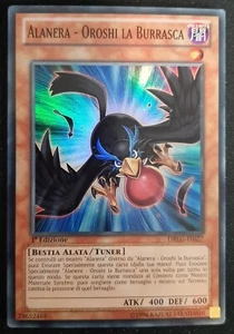ALANERA OROSHI LA BURRASCA Super Rara in Italiano DRLG-IT027 YUGIOH - Foto 1 di 1