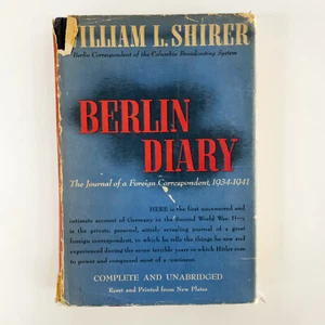Berlin Diary William L Shirer - Imagen 1 de 23