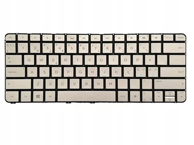 KEYBOARD HP SPECTRE PRO X360 G1 G2 13-4000 BACKLIT ORIGINAL NORDIC NO - Image 1 of 2