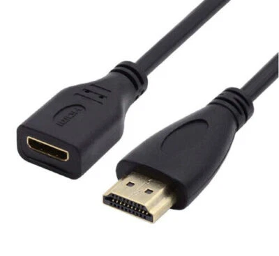 HDMI Male to Mini HDMI Female Extension Cable 4K 1080P 0.15m - Image 1 of 4