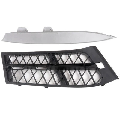 Cubierta de rejilla de faro antiniebla derecho para BMW F07 535i/550i GT 2010-2013 con borde derecho Foto 1 de 4