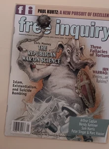 Free Inquiry Magazine Dez 2005 Jan 2006: Krieg gegen die Wissenschaft, Folter, IBN WARRAQ - Bild 1 von 2