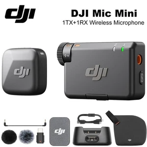 DJI Mic Mini 400m Wireless Lavalier Microphone Detail-Rich Audio Video Recording - Picture 1 of 14