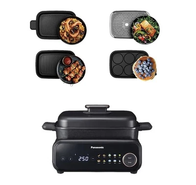 Panasonic 4 en 1 Mesa Multi Cocina GM400NF-GM400KXC-9 Programa Automático-80 Receta - Imagen 1 de 4