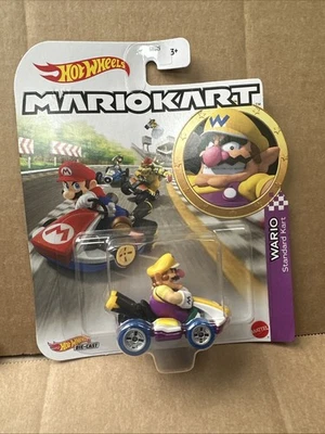HOT WHEELS DIECAST - Mariokart - Wario - Standard Kart - Combined Postage - Image 1 of 2