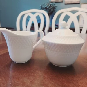 Spode Mansard Fine Bone China Cream & Sugar Set – Discontinued Pattern, Exc. - Picture 1 of 7